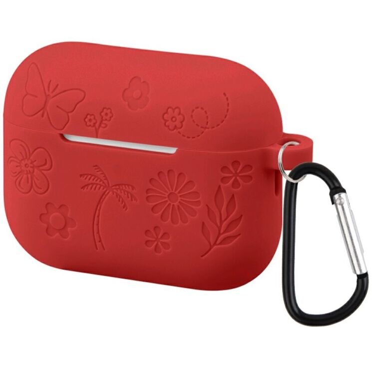 Защитный чехол Reframe Butterfly Pattern для AirPods Pro 3 - Red: фото 1 из 9