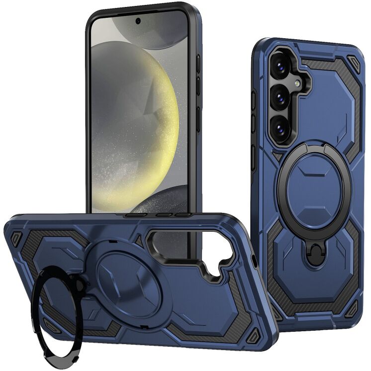 Защитный чехол Reframe Hybrid Magnetic для Samsung Galaxy S24 Plus (S926) - Blue: фото 1 из 7