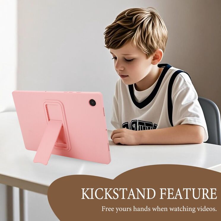 Захисний чохол Reframe Kickstand Cover для Samsung Galaxy Tab A8 10.5 (X200/205) - Pink: фото 5 з 10