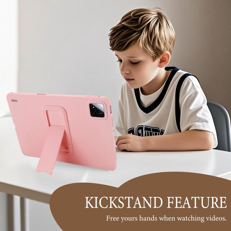 Захисний чохол Reframe Kickstand Cover для Xiaomi Pad 7 / Pad 7 Pro - Pink: фото 5 з 10