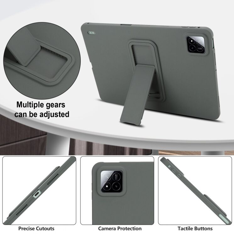 Захисний чохол Reframe Kickstand Cover для Xiaomi Pad 7 / Pad 7 Pro - Pink: фото 10 з 10