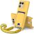 Захисний чохол Reframe Silicone Holder для Motorola Edge 50 Ultra - Yellow: фото 1 з 8