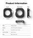 Захисний чохол Ringke Air Sports для Apple Watch 10 46 mm (8800274964082) - Black (364529B). Фото 14 з 16