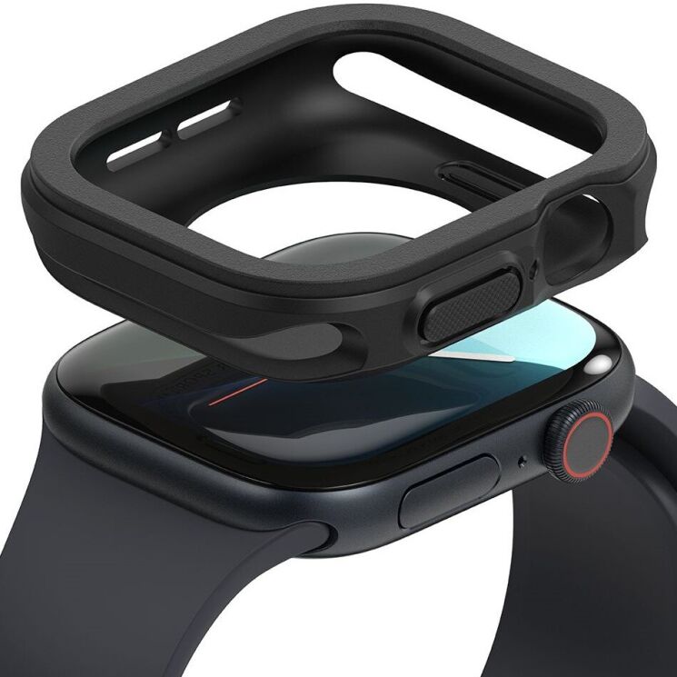 Захисний чохол Ringke Air Sports для Apple Watch 10 46 mm (8800274964082) - Black: фото 1 з 16