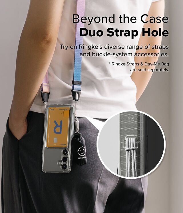 Захисний чохол Ringke Fusion Card для Samsung Galaxy S25 (S931) 8800274968219 - Clear: фото 11 з 14