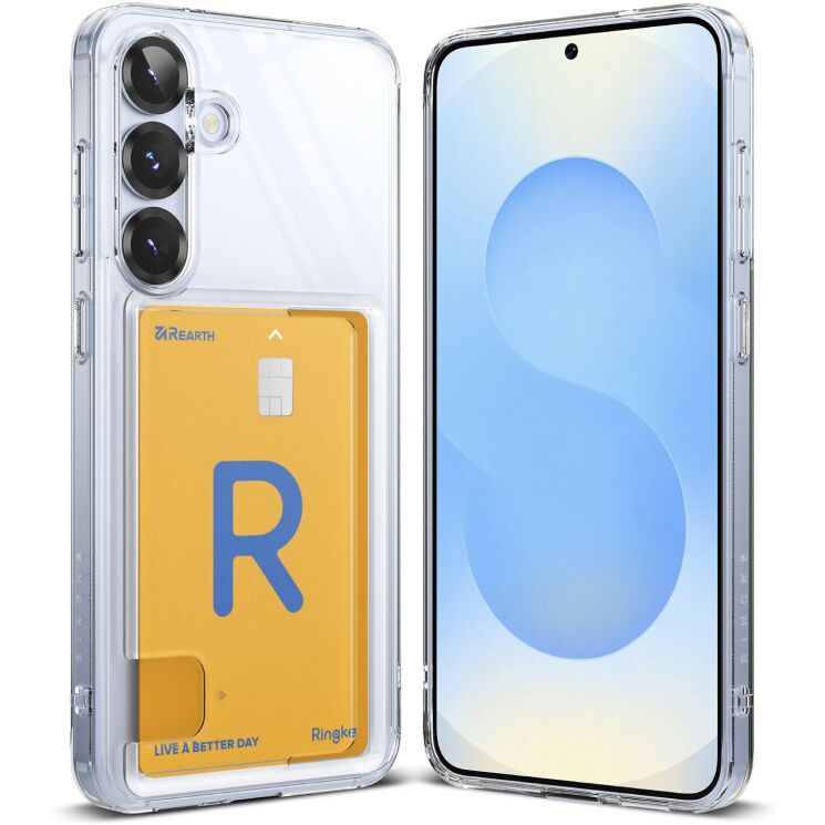 Захисний чохол Ringke Fusion Card для Samsung Galaxy S25 (S931) 8800274968219 - Clear: фото 1 з 14