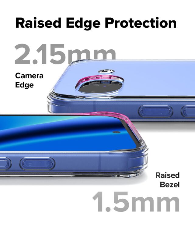 Защитный чехол Ringke Fusion для Google Pixel 10a (8800328818231) - Clear: фото 9 из 16