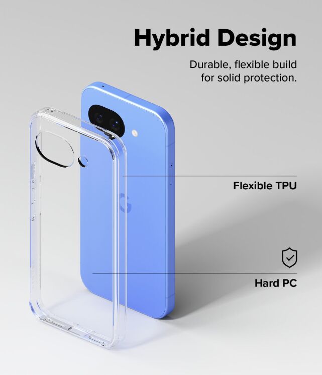 Защитный чехол Ringke Fusion для Google Pixel 10a (8800328818231) - Clear: фото 10 из 16