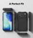 Защитный чехол Ringke Rugged Gear для iPhone 18 Pro (8800380463264) - Black (423774B). Фото 10 из 14