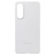 Захисний чохол Silicone Case для Samsung Galaxy S25 Edge (S937) EF-PS937CJEGWW - Light Gray (389000J). Фото 4 з 5