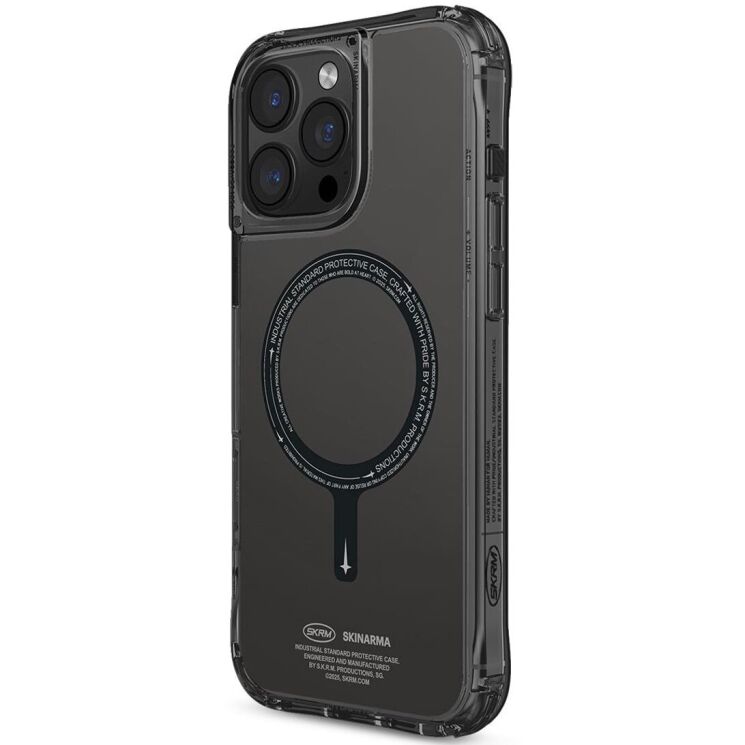 Защитный чехол SKINARMA SAIDO Mag-Charge для Apple iPhone 16 Pro - Black: фото 2 из 10
