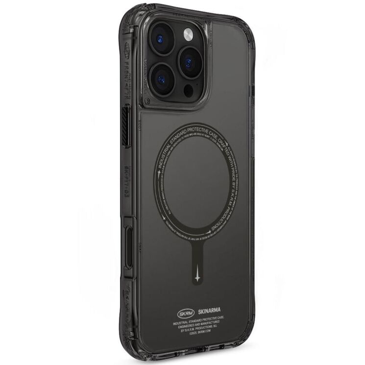 Защитный чехол SKINARMA SAIDO Mag-Charge для Apple iPhone 16 Pro - Black: фото 3 из 10