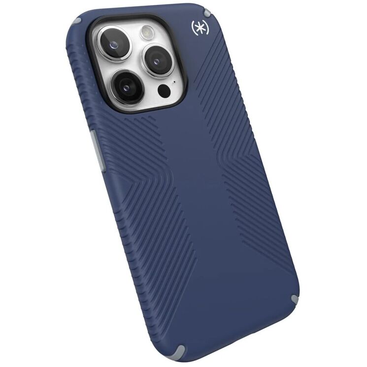 Защитный чехол Speck Presidio2 Grip MagSafe для Apple iPhone 15 Pro (150575-3206) - Coastal Blue: фото 3 из 10