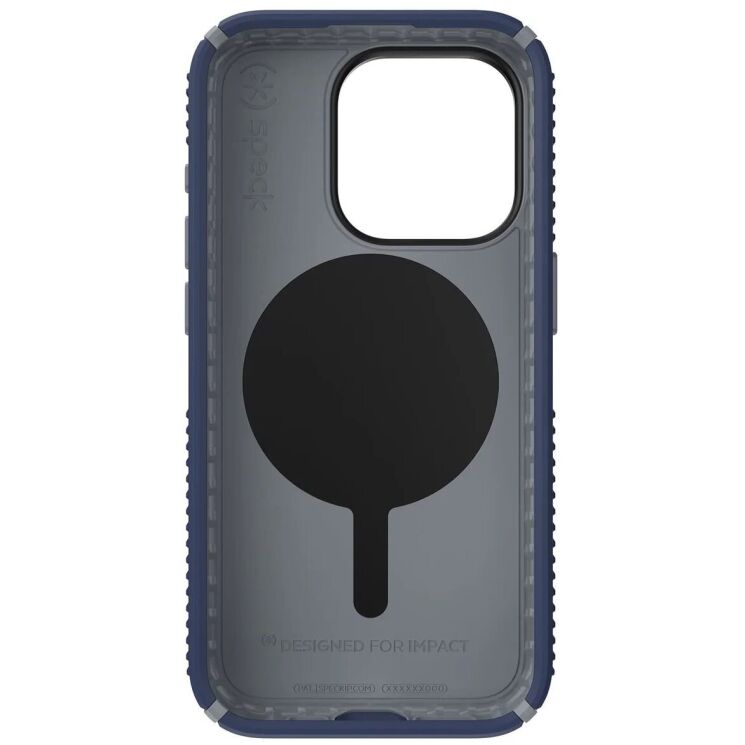 Защитный чехол Speck Presidio2 Grip MagSafe для Apple iPhone 15 Pro (150575-3206) - Coastal Blue: фото 4 из 10