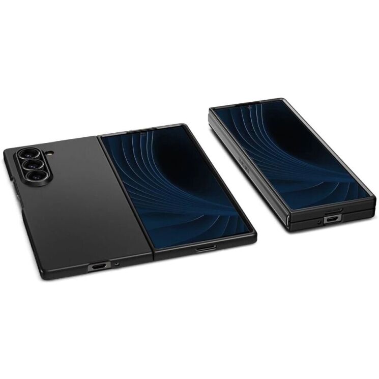 Защитный чехол Spigen (SGP) AirSkin (FF) для Samsung Galaxy Fold 6 - Black: фото 7 из 14