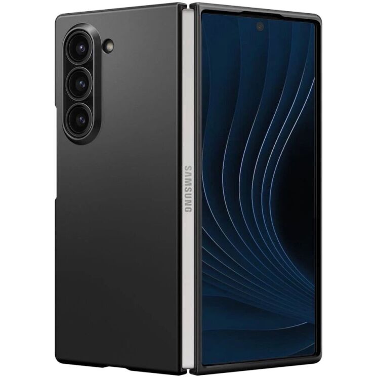 Защитный чехол Spigen (SGP) AirSkin (FF) для Samsung Galaxy Fold 6 - Black: фото 3 из 14