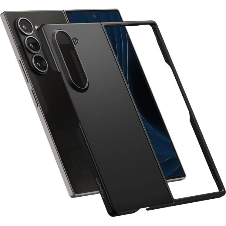 Защитный чехол Spigen (SGP) AirSkin (FF) для Samsung Galaxy Fold 6 - Black: фото 4 из 14