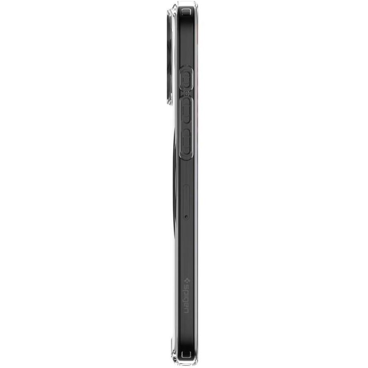 Защитный чехол Spigen (SGP) Crystal Hybrid (MagFit) для Apple iPhone 16 Pro (ACS08162) - Clear: фото 7 из 13