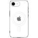 Защитный чехол Spigen (SGP) Liquid Crystal (MagFit) для Apple iPhone 16e (ACS09150) - Clear White (378215C). Фото 2 из 14