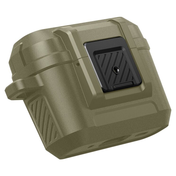 Захисний чохол Spigen (SGP) Lock Fit для Apple AirPods Pro 2 - Vintage Khaki: фото 12 з 22