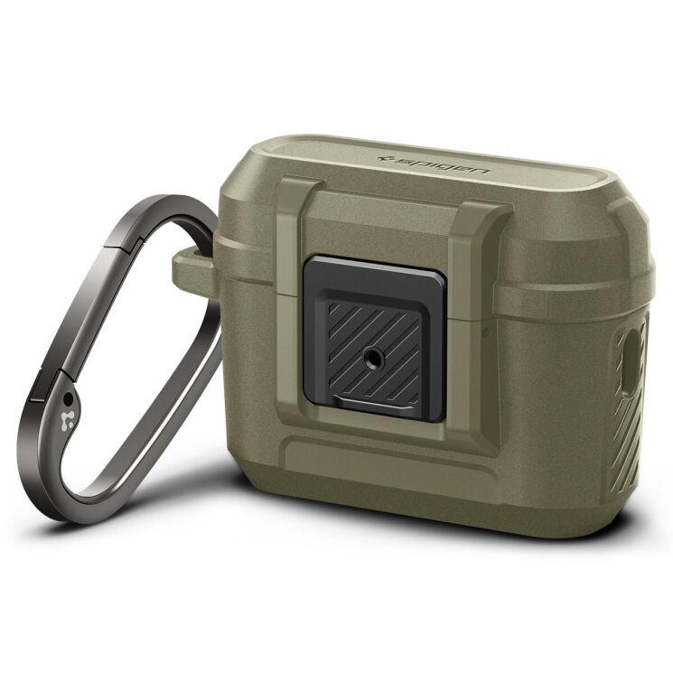 Захисний чохол Spigen (SGP) Lock Fit для Apple AirPods Pro 2 - Vintage Khaki: фото 2 з 22