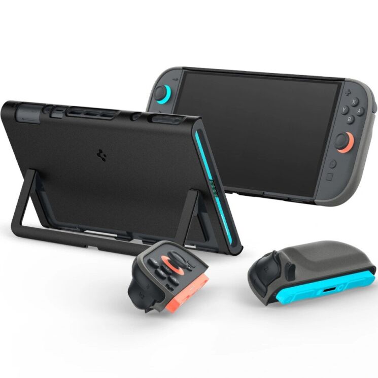 Захисний чохол Spigen (SGP) Nano Pop (FC) для Nintendo Switch 2 (ACS10206) - Black Sesame: фото 13 з 24