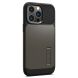 Защитный чехол Spigen (SGP) Slim Armor (MagFit) для Apple iPhone 14 Pro - Gunmetal (301351H). Фото 3 из 10