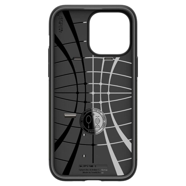 Защитный чехол Spigen (SGP) Slim Armor (MagFit) для Apple iPhone 14 Pro - Gunmetal: фото 5 из 10