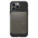 Защитный чехол Spigen (SGP) Slim Armor (MagFit) для Apple iPhone 14 Pro - Gunmetal (301351H). Фото 2 из 10
