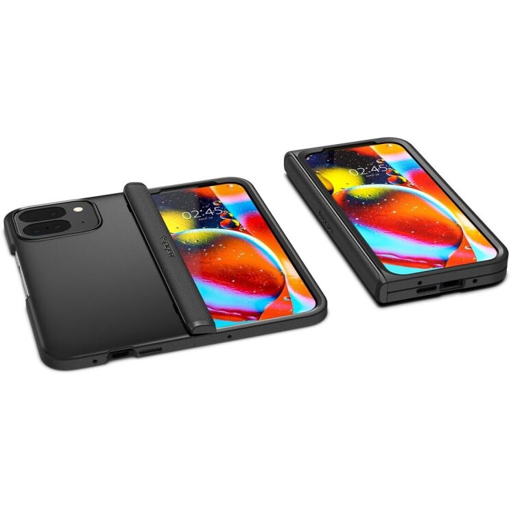 Защитный чехол Spigen (SGP) Slim Armor Pro для Google Pixel 9 Pro Fold - Black: фото 10 из 21