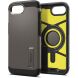 Защитный чехол Spigen (SGP) Tough Armor (MagFit) для Apple iPhone 16e (ACS09136) - Gunmetal (376473H). Фото 2 из 18