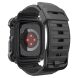 Захисний чохол Spigen (SGP) Tough Armor Pro Metal для Apple Watch 45 mm (7 / 8 / 9 Series) - Metal Black (286428B). Фото 4 з 15