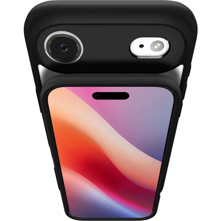 Защитный чехол Spigen (SGP) Ultra Hybrid для iPhone Air (ACS10310) - Matte Black: фото 7 из 14