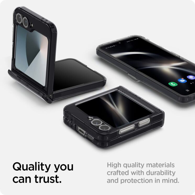 Захисний чохол Spigen (SGP) Ultra Hybrid Pro Zero One для Samsung Galaxy Flip 6 (ACS08289) - Black: фото 18 з 18