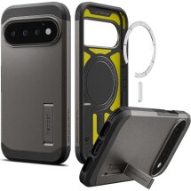 Захисний чохол Spigen Tough Armor (MagFit) для Google Pixel 11 Pro (ACS11860) - Gunmetal: фото 1 з 12