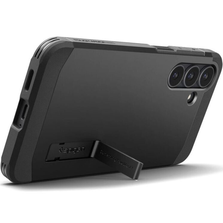Защитный чехол Spigen Tough Armor (MagFit) для Samsung Galaxy S25 FE (S731) ACS10029 - Black: фото 6 из 14