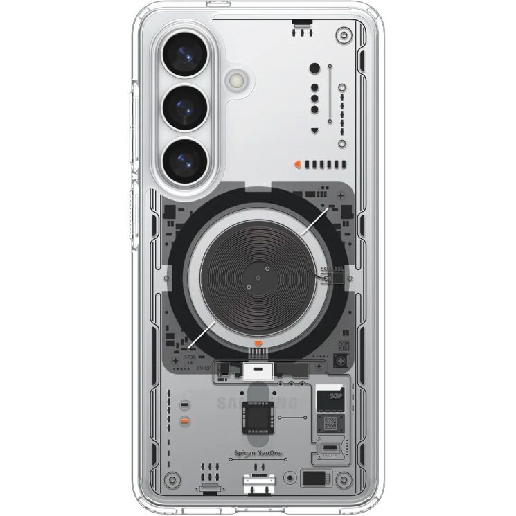 Захисний чохол Spigen Ultra Hybrid Neo One (MagFit) для Samsung Galaxy S26 (S942) - Clear: фото 2 з 13
