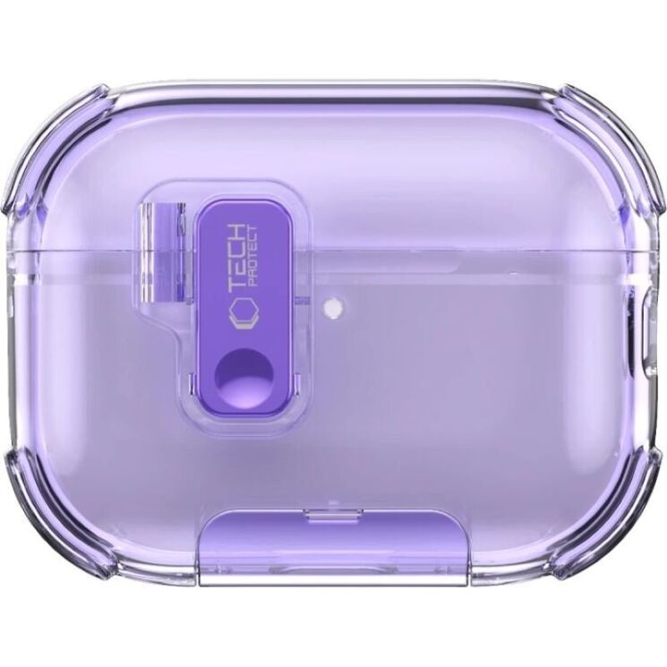 Защитный чехол Tech-Protect Bounce Pro для AirPods Pro 3 - Lavender: фото 3 из 12