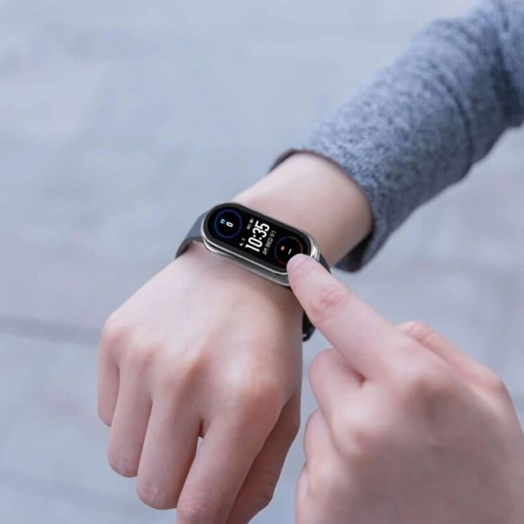 Защитный чехол Tech-Protect Defense для Xiaomi Mi Smart Band 10 - Black: фото 3 из 3