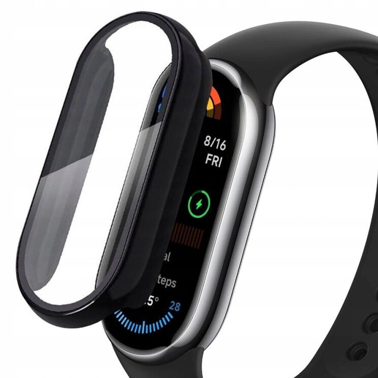 Защитный чехол Tech-Protect Defense для Xiaomi Mi Smart Band 10 - Black: фото 1 из 3