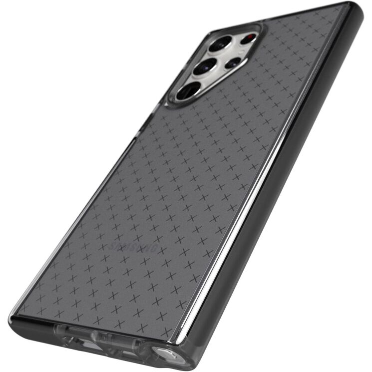 Защитный чехол Tech21 Evo Check для Samsung Galaxy S22 Ultra (S908) - Black: фото 3 из 8