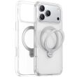 Захисний чохол TORRAS Ostand Q3 Spin (with MagSafe) для iPhone 17 Pro Max - Transparent (387424T)