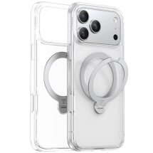 Захисний чохол TORRAS Ostand Q3 Spin (with MagSafe) для iPhone 17 Pro Max - Transparent: фото 1 з 8