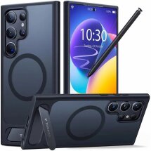 Защитный чехол TORRAS Pstand MagSafe для Samsung Galaxy S24 Ultra (S928) - Black: фото 1 из 5