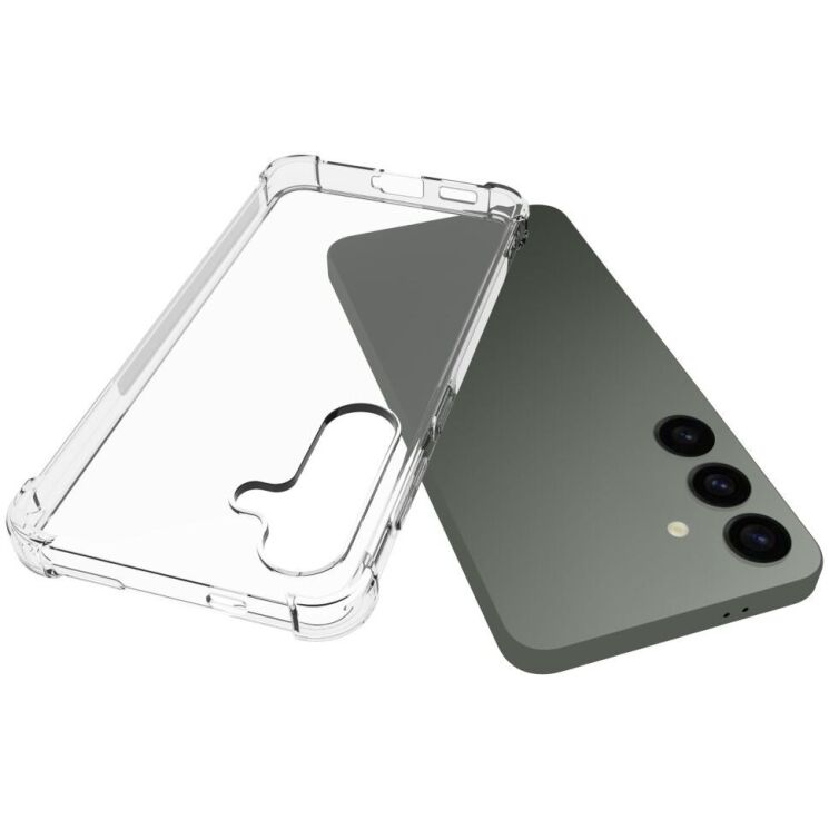 Защитный чехол UniCase AirBag для Samsung Galaxy S24 - Transparent: фото 4 из 5