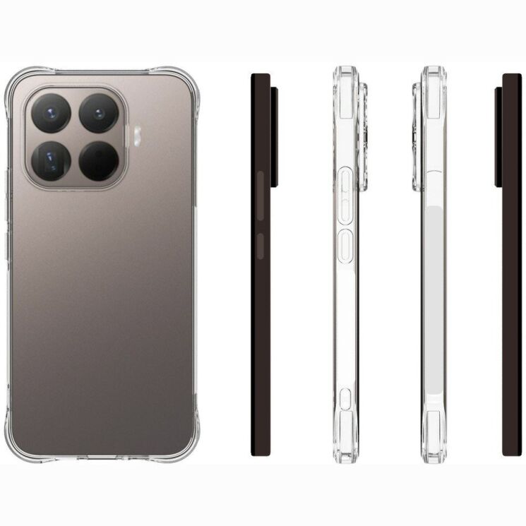 Защитный чехол UniCase AirBag Flow для Xiaomi 17T Pro - Transparent: фото 5 из 5