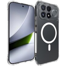 Защитный чехол UniCase AirBag MagSafe для Xiaomi Poco F9 Pro - Transparent: фото 1 из 5