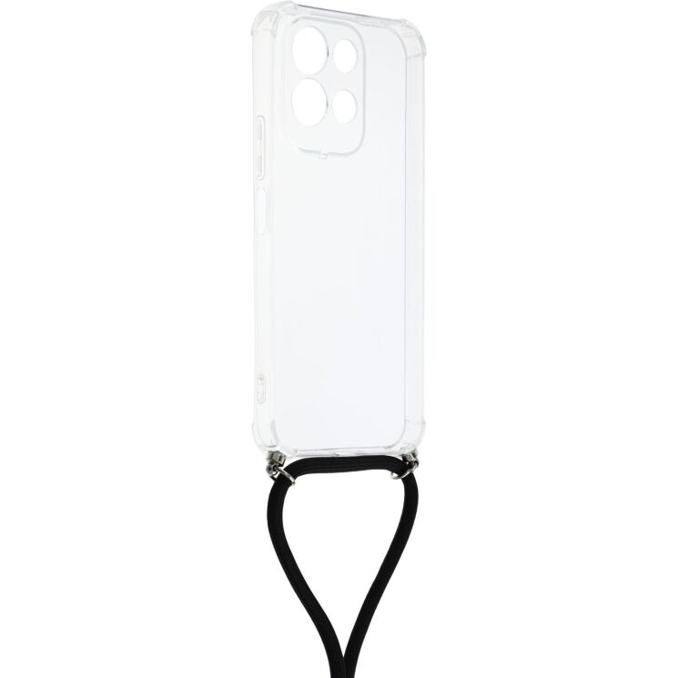 Защитный чехол UniCase AirBag with Strap для Xiaomi Redmi 17 - Transparent: фото 2 из 5
