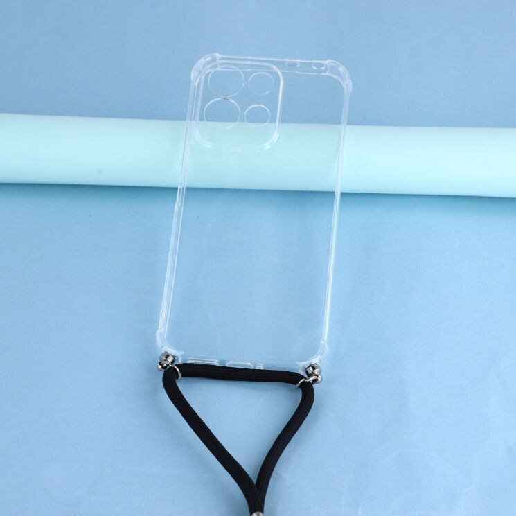 Защитный чехол UniCase AirBag with Strap для Xiaomi Redmi 17 - Transparent: фото 3 из 5