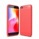 Защитный чехол UniCase Carbon для Xiaomi Redmi Go - Red (219810R). Фото 1 из 10